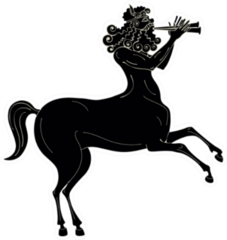 Ancient Greece Mythology Centaur Sticker