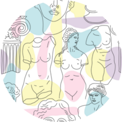 Ancient Greece Sculpture Sticker