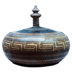 Ancient Greek Amphora For Olive Oil Sticker
