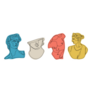 Ancient Greek Sculptures One Continuous Line Sticker