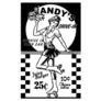 Andys Drive Thru 1950s Poster Sticker