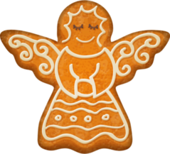 Angel Gingerbread Cookie Sticker