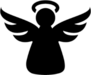 Angel Icon Sticker