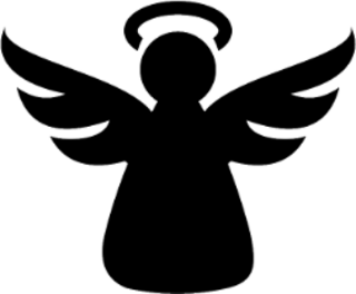 Angel Icon Sticker