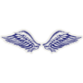 Angel Wings Doodle Sticker