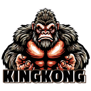 Angry Kingkong Sticker