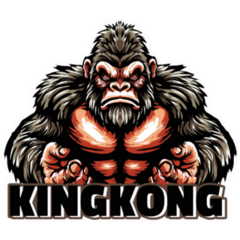 Angry Kingkong Sticker