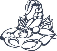 Angry Scorpion Sticker