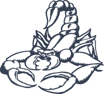 Angry Scorpion Sticker