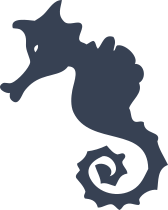 Angry Seahorse Sticker