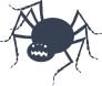 Angry Spider Sticker