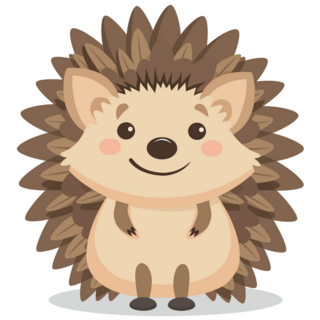 Animated Hedgehog Sticker