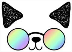 Anime Cat With Sunglasses Sticker