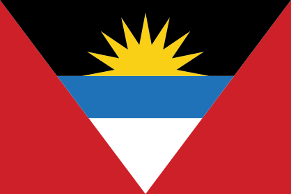 Antigua Flag Sticker