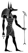 Anubis A God Of Ancient Egypt Sticker