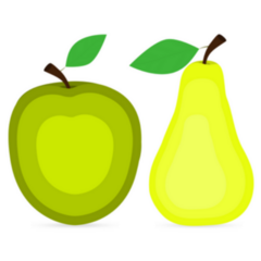 Apple And Pear Icons