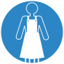 Apron Sign Sticker