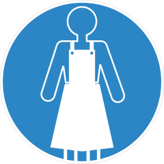 Apron Sign Sticker