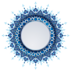 Arabic Floral Ornament Morocco Pattern Sticker