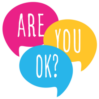 Are You Ok ? Speech Bubble Illustration Sticker