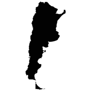 Argentina Map Sticker