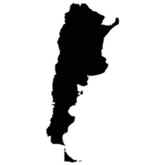 Argentina Map Sticker