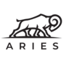 Aries Logo Zodiac Ram Sticker