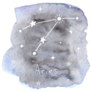 Aries Zodiac Sign Watercolor Constellation Sticker