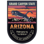Arizona Emblem State Sticker