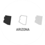 Arizona Maps Cute Sticker