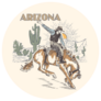 Arizona Rodeo Cowboy Sticker