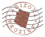Arizona Stamp Postal Map Silhouette Seal Sticker