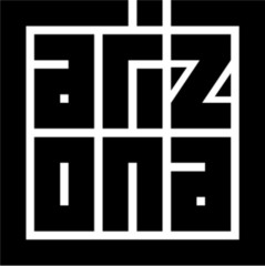 Arizona Typography Logo Sticker