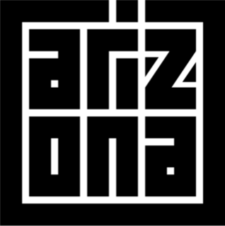 Arizona Typography Logo Sticker