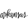 Arkansas Lettering Sticker