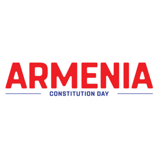 Armenia Constitution Day Sticker