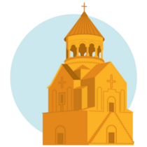 Armenia Monastery Sticker