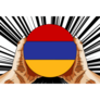 Armenia Pop Art Sticker