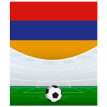 Armenia Soccer Sticker