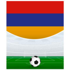 Armenia Soccer Sticker