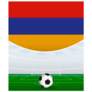 Armenia Soccer Sticker
