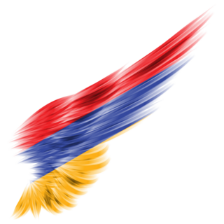 Armenia Wing Sticker