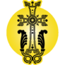 Armenian Cross Yellow Sticker