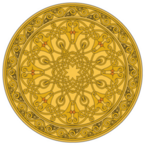Armenian Ornament Sticker