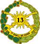 Army 13Th Cavalry Regiment Distinctive Unit Insignia Sticker
