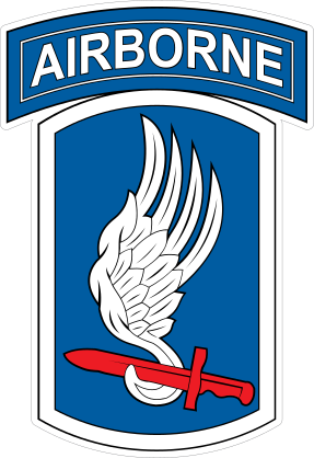 Army 173Rd Airborne Brigade Combat Team Sticker