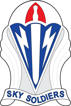 Army 173Rd Airborne Brigade Sky Soldiers Sticker