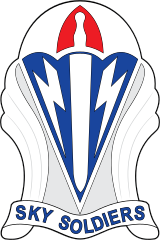 Army 173Rd Airborne Brigade Sky Soldiers Sticker
