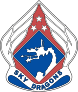 Army 18Th Airborne Corps Sky Dragons Sticker