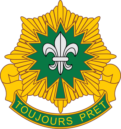 Army 2Nd Cavalry Regement Distinctive Unit Insignia Sticker